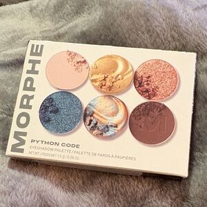 Morphe Python Code Palette with Pink, Gold, and Teal Shades